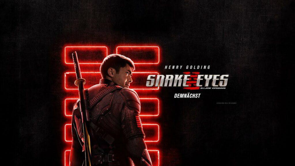 snake eyes: g.i. joe origins plakat