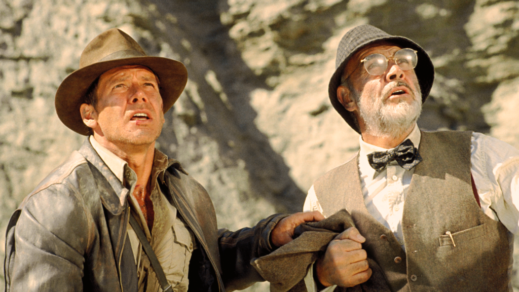 Harrison Ford und Sean Connery in "Indiana Jones und der letzte Kreuzzug" (1989)