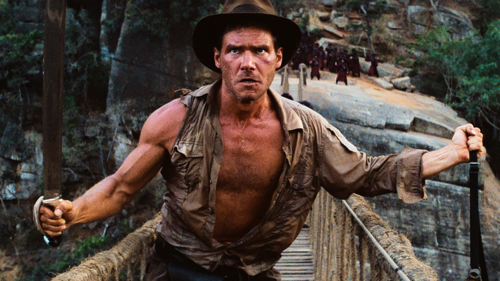 Harrison Ford in "Indiana Jones und der Tempel des Todes" (1984)
