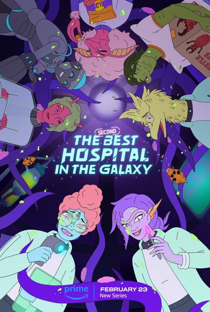 the second best hospital in the galaxy keyart
