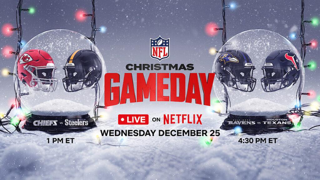 nfl christmas gameday keyart